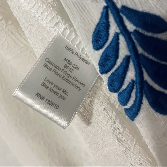 SMYM Mellow - Boho Cascade Fringe Kimono Wrap - Picture 9 of 12